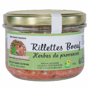 Rillettes de Bœuf Herbes de Provence