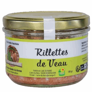 Rillettes de Veau