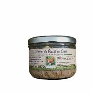 Rillettes de Poulet au curry