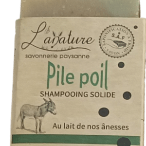 Shampoing solide Pile poil